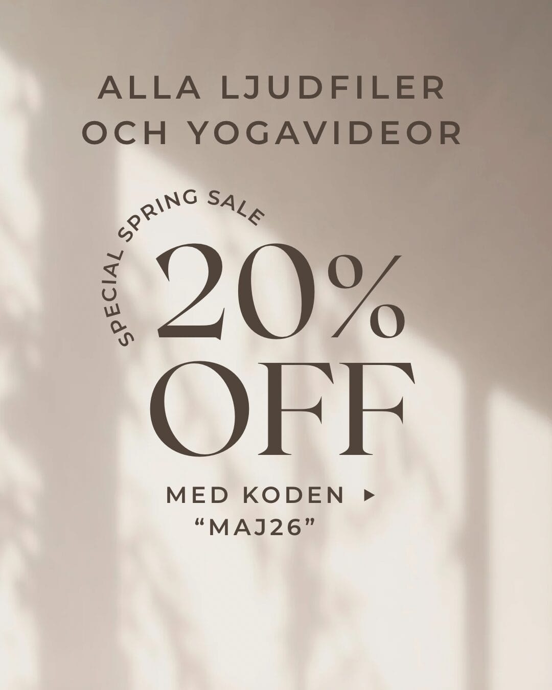 Beige Simple Summer Fashion Sale Instagram Post